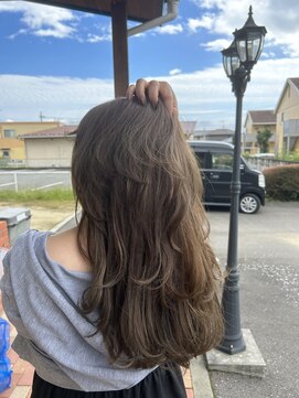 アボックス(abox) 韓国風レイヤー×オリーブベージュ