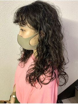 クレビアテン(CreBiA ten_) ガーリーパーマ　レディースパーマ