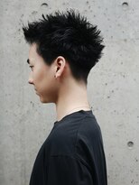 アンドレイ 表参道(andrey)&nbsp;【ANDREY】アッシュブラック/ハイライト/マッシュパーマ/ウルフ