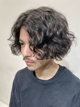 ココ 本八幡(KOKO) □#カルマパーマ#マッシュパーマ#ウルフ#アッシュブラック