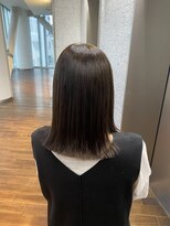 ザック ヴィ(ZACC  vie)&nbsp;ばっさりカットで艶髪！切りっぱなしボブ