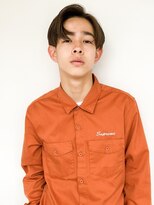 シルクレイ 高田馬場(Silk-lei)&nbsp;♪スーツ束感黒髪メンズアッシュブラックカルマパーマ高田馬場