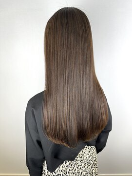 ヘアデザイン アンジェロカフェ(Hair Design Angelo cafe) 美髪ストレート♪