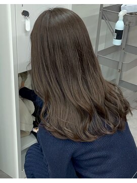 ヴェルダ 池袋店(verda) 【ブリーチなし】透明感オリーブグレージュ