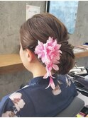 ヘアセット/ヘアメイク/アップ/ハーフアップ/編み込み/アレンジ