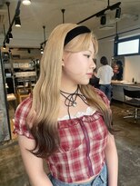 ザ オーダー(THE ORDER)&nbsp;裾カラー/デザインカラー/ケアブリーチ/ミルクティーベージュ