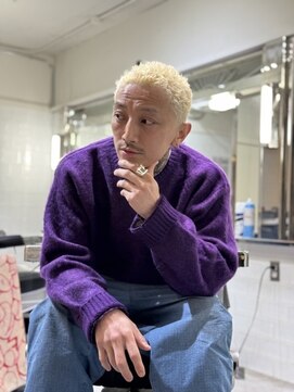 メリケンバーバーショップ フクオカ(MERICAN BARBERSHOP FUK) ブリーチイージーパンク