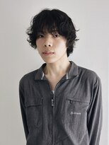 =メンズボブパーマ/メンズボブ/フェザーパーマ／MEN’S HAIR
