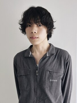 メゾンアクア 表参道(Maison ACQUA) =メンズボブパーマ/メンズボブ/フェザーパーマ／MEN’S HAIR
