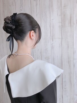 ジェイエルビー(JLB) 【JLB・yuko】タイトお団子スタイル