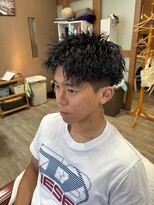 カットクルーオアシス 重信店&nbsp;ツイスパショート