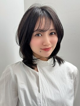 エアー 横浜(AIR) 【長谷川】ふんわりレイヤーミディアム