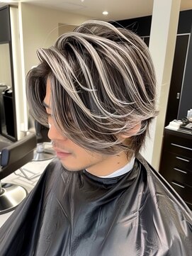 ネハス(nehus.) バレイヤージュ/スペインカール/フェザーパーマ/ハイライト