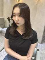 ジーナ 天神(Zina)&nbsp;韓国ヘア/レイヤーカット/顔まわりカット/ザクザクレイヤー