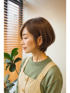 コポル(Copol) まわりと差がつく大人ショート×オリーブベージュ