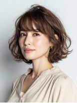 ビフィーノ リルネ(Bifino Rilune)&nbsp;クラゲヘアー/小顔/ココアベージュ/オリーブグレー/川西