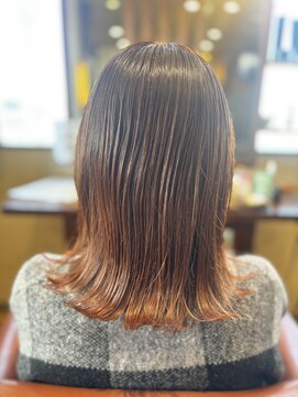 ヘアー キューブ フィール 都町店(hair cube feel) 外ハネボブ