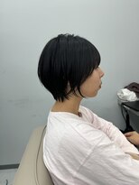 ネイロ 北千住(NeiRo)&nbsp;小顔ショートボブカラー大人ショートボブひし形ショートカット