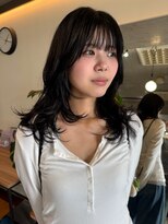 ナループロアボタン(Nalu pu loa BOTAN)&nbsp;バタフライレイヤーカット/バタフライレイヤー/海外風レイヤー
