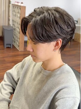 リ メイロ(Re.Meiro) フェザーパーマ【メンズ/パーマ/沖縄市/美里】