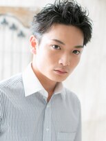 グルーミングサロン バーバー キャッスル 北浦和西口(Grooming salon Barber Castle)&nbsp;20代30代アップバングダークアッシュ就活ベリーショートa北浦和