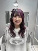 【柚衣】デザインカラー×りんごちゃんヘア