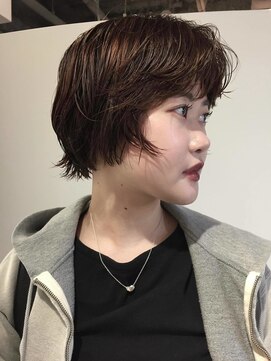 ナヌーク シブヤ(nanuk shibuya) 春のショートボブパーマ