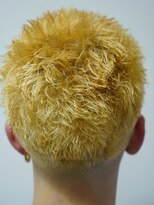 メリケンバーバーショップ コウベ(MERICAN BARBERSHOP KOBE)&nbsp;メンズバーバーカットスタイルイージースパイキーショート