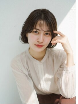 テーラヘアー 我孫子店(TELA HAIR) ショートボブ 丸み【TELA HAIR 我孫子店】