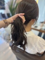 ロハスバイケンジ(LOHAS by KENJE) 結んでも可愛い♪コテ巻き風パーマで毎日のアレンジも簡単◎