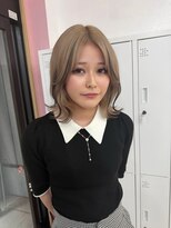 レゼ 町田(ReZE)&nbsp;ミルクティベージュ×ローライトエクステ