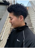 仏陀パーマピンパーマ特殊パーマツイストスパイラル短髪パーマ
