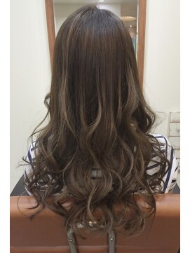 フィックス ヘアー(FIX hair) グラデーションンメッシュ☆３/ハイライトカラー/こなれヘア
