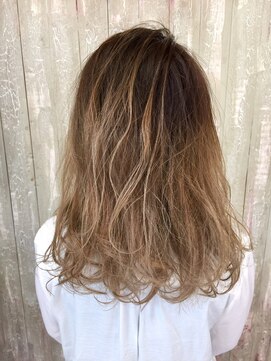 へアメイクワンプラス 四日市(HAIR MAKE ONEplus) 【グラデーション】ラベンダーブルーグレー