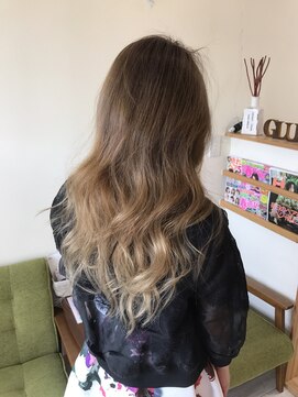 グルック ヘアー リラクゼーション 美章園店(Gluck Hair Relaxation) ホワイトグラデーション