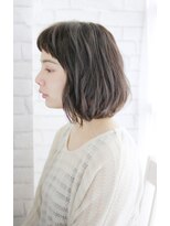 サフリック ヘアアンドビューティー スパ(safric hair&beauty spa) 20代30代40代　ゆるカールショートバング【烏丸】