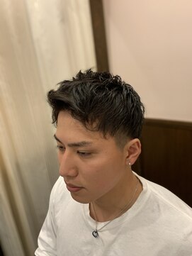 ヒロギンザ 五反田店(HIRO GINZA) 束感ツーブロショート