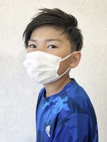 ザヘアメイクシェア(THE -HAIR MAKE SHARE-) キッズカット☆カッコいいサッカー少年ヘア