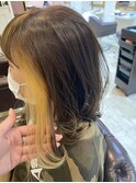 アシンメトリーカラー