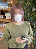 【辻快樹】ケアブリーチ/ピンクベージュ