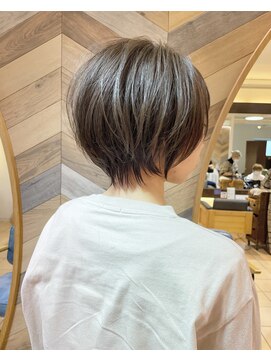 ネオリーブ モカ 川崎チネチッタ店(Neolive mocca) 20代30代40代50代大人ショートボブ イメチェン 丸み 美髪