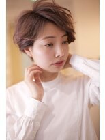 ニューライン 豪徳寺 山下(New-Line)&nbsp;オリーブグレージュ無造作パーマ