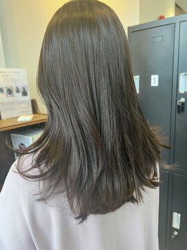 ザ カラー ラボ(THE COLOR LABO) ブリーチなしダブルカラー オリーブグレー ミディアムレイヤー