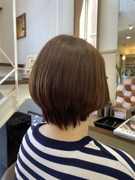 コアフィールフィス(COIFFURE fils) 新規お得クーポンあり【見附　今町】M3Dショートボブ