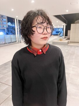 ガーデンヨコハマエスト(GARDEN YOKOHAMA est) ショート　イメチェン　パーマ　スパイラルパーマ