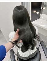 エトバイイオエ(et by ioe)&nbsp;黒髪/ボブルフ/ネビージュ/小顔/ワンレン/髪質改善/グレージュ