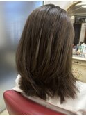 20代30代40代髪質改善カラーミルフィーユ透明感耳掛け小顔