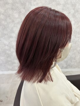 ウィット(8) レイヤー　レッドブラウン