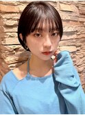 イメチェン前髪小顔ショート_表参道/原宿