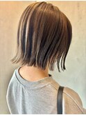 ボブ/ミディアム/ミニボブ/ショート/切りっぱなし新潟西区　小新
